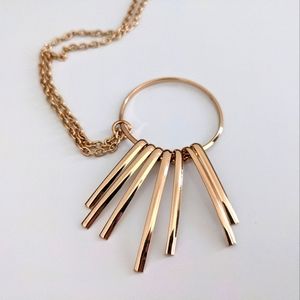 Stick necklace drops